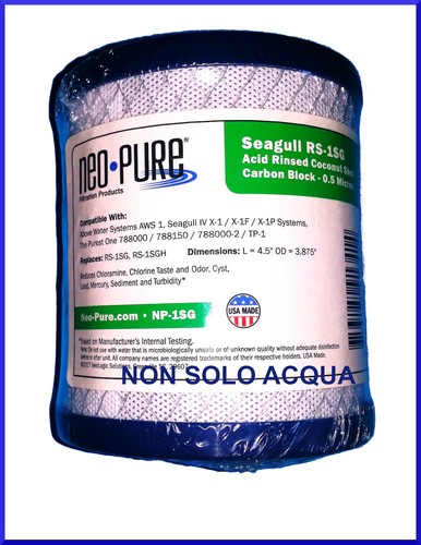 Filtro acqua cartuccia