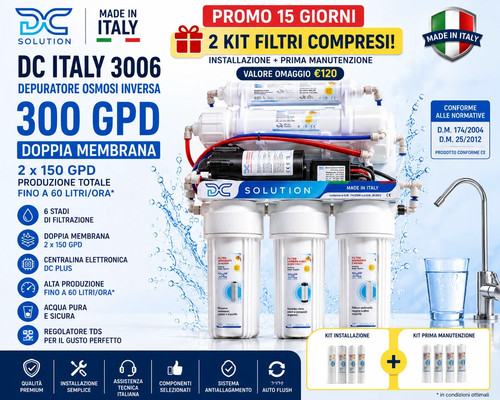 Depuratore acqua sottolavello