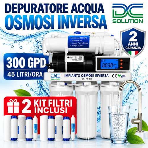Depuratore acqua sotto - sotto, lavello