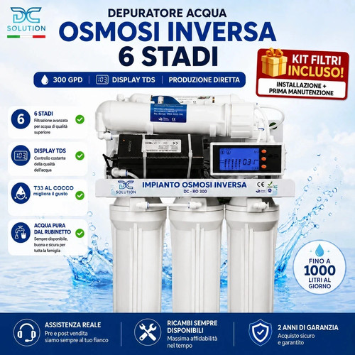 Depuratore acqua sotto lavello - acqua,