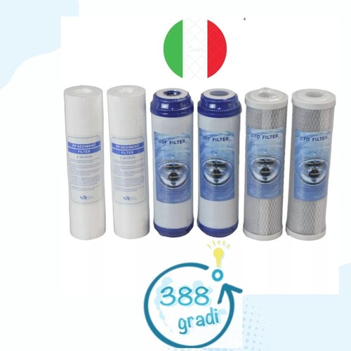 Kit filtri cartucce 2 set - 6,